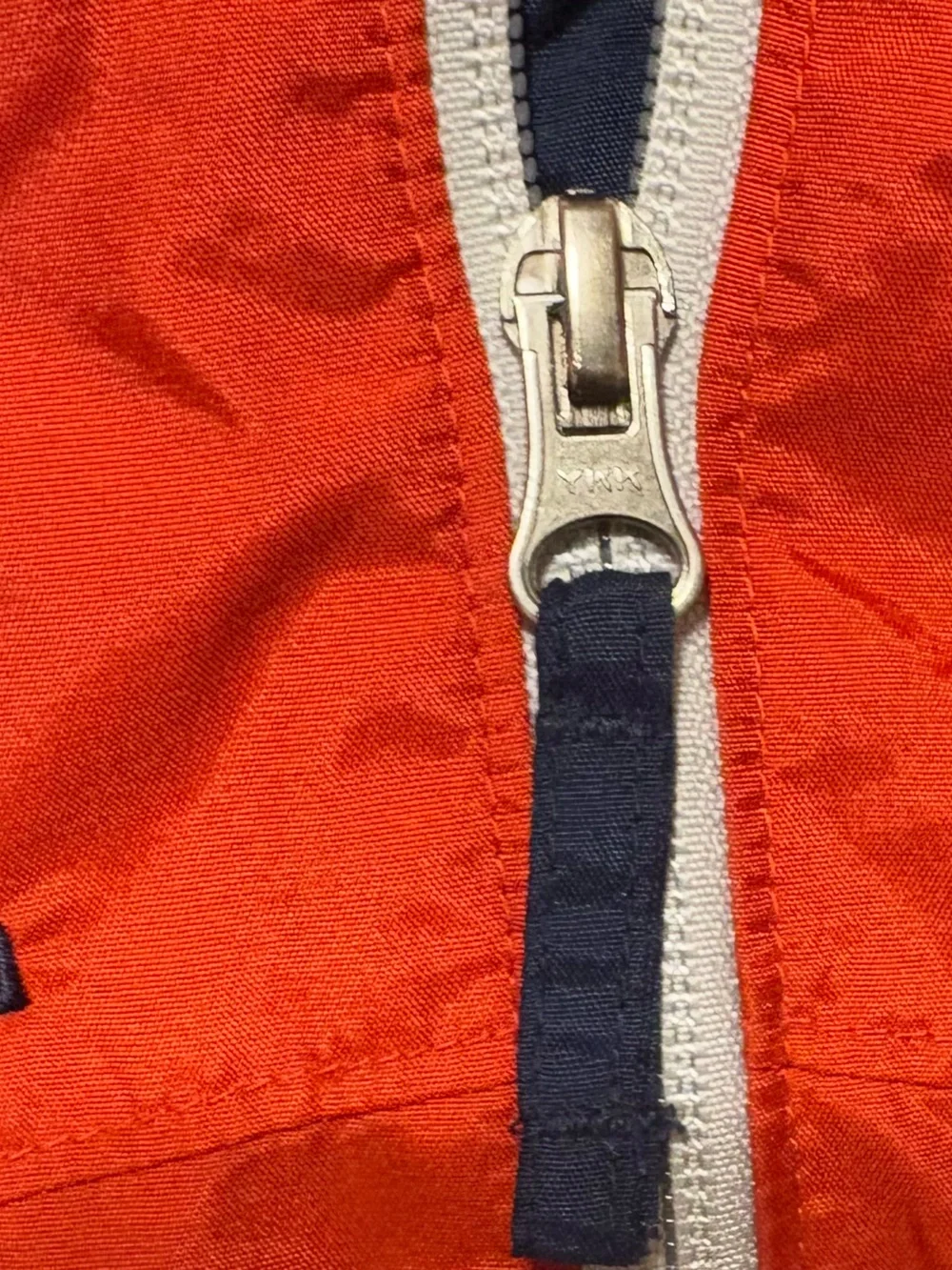 Columbia Red and Navy Hooded Windbreaker Boys Size 6/7